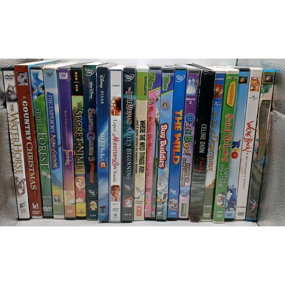 Lot Of 21 Family/Kids DVD'S Cartoons, Classics, Christmas, Disney, Santa Clause - Picture 1 of 16